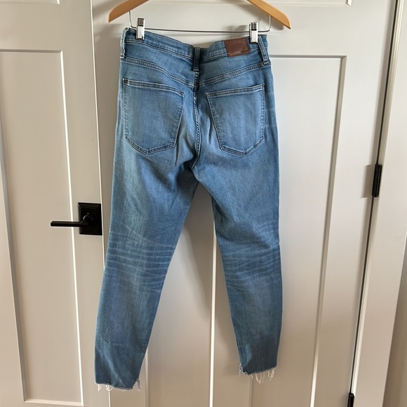 Madewell 9” high rise skinny jeans size 10 - Picture 5 of 6